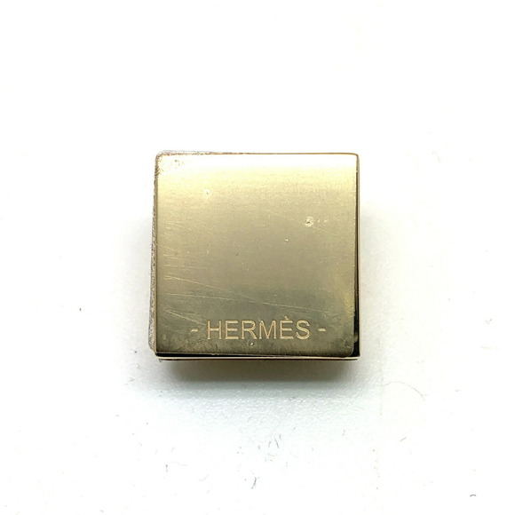 HERMES Hermes Scarf Ring Medor 3-Row Twilly 3P Set of 3 Gold Unused Mikunigao...